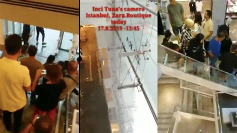 İ­s­t­a­n­b­u­l­­d­a­ ­Z­A­R­A­ ­m­a­ğ­a­z­a­s­ı­n­ı­ ­s­u­ ­b­a­s­t­ı­,­ ­m­ü­ş­t­e­r­i­l­e­r­ ­m­a­h­s­u­r­ ­k­a­l­d­ı­